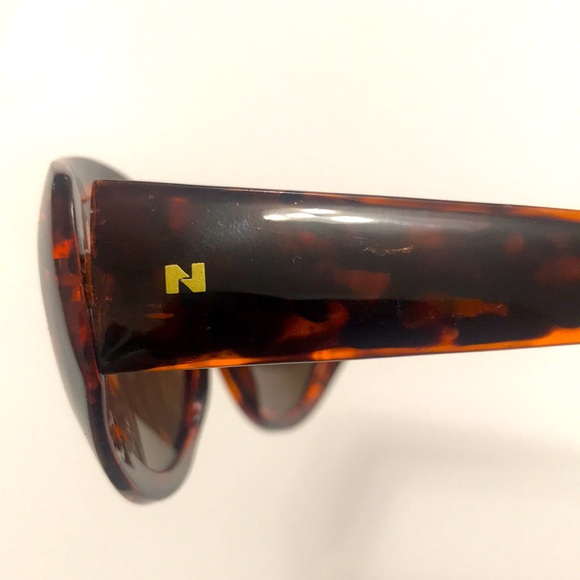 Nygard Sunglasses Brown Orange Tortoise Shell Frames Brown Lenses Excellent - Picture 6 of 6